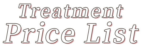 Treatment Price List